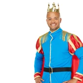 Plastik Kral Tacı Altın Renk Yetişkin Boy 55 cm (5314) - 4