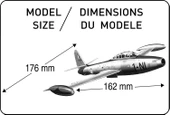 Heller 1/72 Ölçek REPUBLIC F-84 G THUNDERJET thumbnail 2