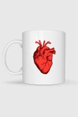Kalp Anatomisi Tasarımlı Kupa Bardak thumbnail 2