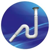 DAR AĞIZ  PASLANMAZ KÖRÜKLÜ SİFON (5314) - 1