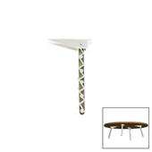 SOFRA AYAK  KOMPLE PLASTİK   20CM   AÇ KAPA (5314) - 1