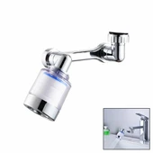 1080 DERECE DÖNEBİLEN FİTRELİ PERLATÖR MUSLUK BAŞI (5314) - 1