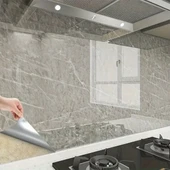 Mermer Desenli Sticker Folyo Atina Grisi 60CM*5MT (5314) - 2