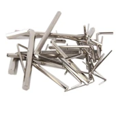 10 Parça Çelik Alyan Seti Kısa Düz Köşe Alyan Anahtar Takımı (5314) - 5