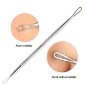 Paslanmaz Çelik Siyah Nokta Sivilce ve Akne Temizleyici Set 3&apos;lü Kit (5314) - 5