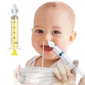 Yeniden Kullanılabilir, Manuel Burun Temizleyici 10ml Kapasiteli Burun Açıcı Şırınga (5314) - 1