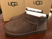 Günlük Kadın Kahverengi Bot Kalın Taban Ultra Mini Süet Bot Kışlık Bootie thumbnail 1