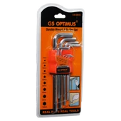 9 PARÇA KROM UZUN - DÜZ ALYAN 180MM (5314) - 1