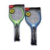 ASONİC AS-A22 PİLLİ RAKET MODELİ SİNEK ÖLDÜRÜCÜ CIZ 2000V 3 ÖRGÜ TASARIM 21X50CM (5314) - 2