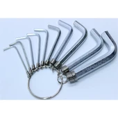 Allen Anahtar Takım Altı Köşeli 10 Parça Alyan (5314) - 3