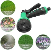 30 Metre Spiral Hortum + 4 Fonksiyonlu Özel Sulama Tabancası (5314) - 4