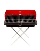 50CM PERVAZLI PORTATİF AYAKLI MANGAL TEKLİ KUTULU (5314) - 1