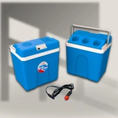 25 Litre 12v Oto Buzdolabı Termos- Portatif, Elektrikli, Oto Şarj Kablolu( 1050 Thermoelectric Cooler 12v.) thumbnail 10