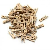 Ahşap Mini Mandal thumbnail 3