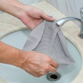 Renkli Isıya Dayanıklı Yıkanılabilir Silikon Fırın Ve Airfryer Kare Model Pişirme Matı 20 Cm (5314) - 3