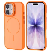 iPhone 17 Kılıf Kablosuz Şarj Özellikli Kamera Standlı Notron Kapak thumbnail 4