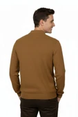 Erkek Regular Fit Polo Yaka Petek Triko Kazak BGL-ST04825 thumbnail 10