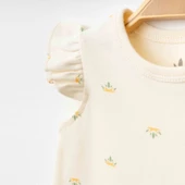 Eslenza Baby Şort Tulum 0044 Bej thumbnail 2