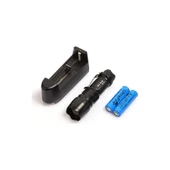 Gold Orion Km-84 Tasarruflu Şarjlı Zoomlu Metal El Feneri Kemer Klipsli thumbnail 4