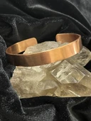 Melisa MoonCo, Saf Bakır Bileklik, Düz İşlemesiz Model - 2