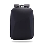 Classone GA-0010 Guntlet V1 Sert Kabuk Serisi 15.6 inch Uyumlu WTX Pro Su Geçirmez Kumaş Laptop Çantası  Siyah thumbnail 3