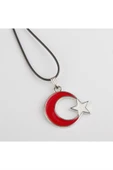 Kırmızı Ayyıldız Kolye - 1