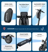 Onvo ST-08 800 W Elektirikli Scooter thumbnail 10