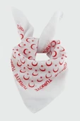Ay Yıldız Desenli Bandana 50*50 - 1