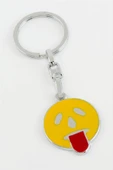 Dil Çıkaran Emoji Metal Anahtarlık - 1