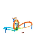 Hot Wheels Hızlı Fırlatma ve Döngü Parkuru JBX65 Lisanslı Ürün thumbnail 2