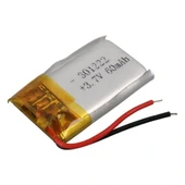 Powermaster 301222 3.7v 60mah Lityum Polimer (li-po) Batarya Ciklet Pil thumbnail 2