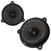 MagicVoice MV-24045 6" 16cm 80 Watt Tekli Plastik Kasa Üçgen Montajlı Oto Hoparlör thumbnail 1