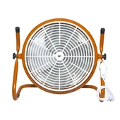 Ayas AKREP Retro Yer Tipi Sanayi Vantilatörü - Turuncu Renk thumbnail 5