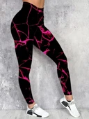 Lucky Life Kadın Yüksek Bel Renk Detaylı Dalgıç Tayt thumbnail 3