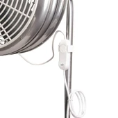 Ayas DEVEKUŞU Retro Tekerlekli Sanayi Tipi Vantilatör - Gri thumbnail 4