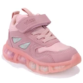 Vicco Willow 946P23K380 Pudra Ortopedik Günlük Işıklı Kız Çocuk Spor Bot thumbnail 1