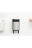 BRABANTİA BO HI FPP MATT STEEL AYAKLI ÇÖP KUTUSU 4L thumbnail 3