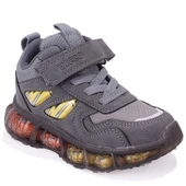 Vicco Willow 946P23K380 Füme Ortopedik Günlük Işıklı Erkek Çocuk Spor Bot thumbnail 1