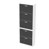 Modilayn VARBİ UMAY' 2 Li Asma Antre 72x193x26 cm’ lik 5 Düşer Kapak 10 Göz Bölme Ayakkabılık thumbnail 9