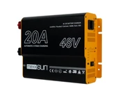 Mexxsun - İnges 48 Volt 20 Amper Akü Şarj Cihazı Karavan,Yat,Kamp,Ev - Redresör thumbnail 5