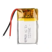 Powermaster 301222 3.7v 60mah Lityum Polimer (li-po) Batarya Ciklet Pil thumbnail 1