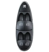 MERCEDES E320 SOL DÖRTLÜ CAM DÜĞMESİ ANAHTARI KROM 2005-2009 thumbnail 2