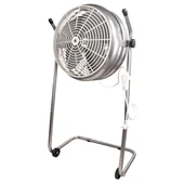 Ayas DEVEKUŞU Retro Tekerlekli Sanayi Tipi Vantilatör - Gri thumbnail 1