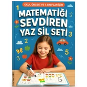 Okul Öncesi ve 1. Sınıf İçin Matematiği Sevdiren Yaz-Sil Seti thumbnail 1