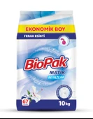 BİOPAK MATİK TOZ DETERJAN 10KG BEYAZLAR - 1