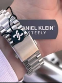 Daniel Klein İtalyan Tasarım Bileklik Hediyeli 2 Yıl Garantili 3 Atm Erkek Kol Saati ES.13861-11 thumbnail 5