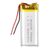 Powermaster 802045 3.7v 700mah Lityum Polimer (li-po) Batarya Ciklet Pil thumbnail 1