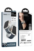 Hoco. Watch 42mm AS102 Silikon Kordon - Lacivert-Gri thumbnail 10