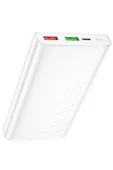 Hoco. Q22 Taurus 22.5W PD 20W Magsafe Dijital Ekranlı Powerbank - Beyaz thumbnail 2