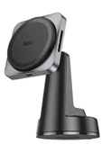 Hoco. HW16 Vantuzlu 15W Kablosuz Şarjlı Magsafe Manyetik Tutucu - Siyah thumbnail 3